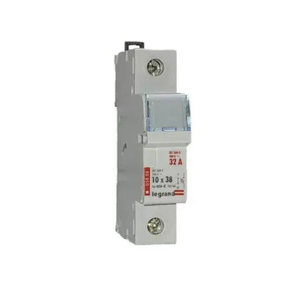Bon Marché Coupe-circuit sectionneur unipolaire pour cartouche cylindrique industrielle typeaM ou gG 10x38mm - 500V~