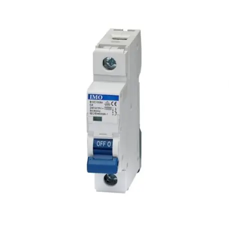 Seulement Aujourd'hui Disjoncteur unipolaire 50A courbe C 10kA MCB - IMO