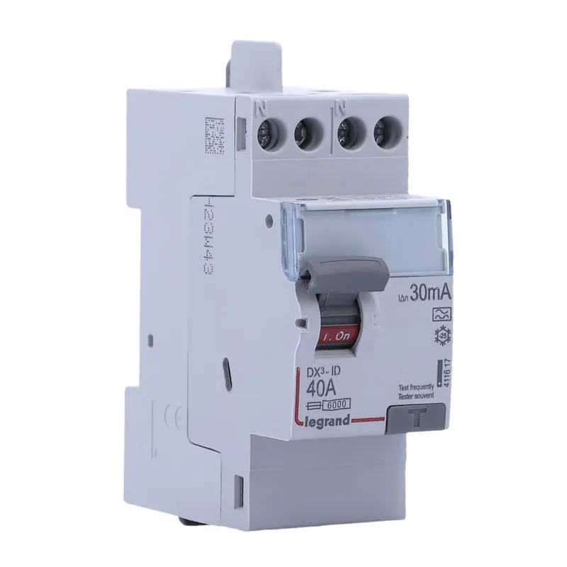 LEGRAND DX3 Interrupteur différentiel 40A 30mA type A 230V - 411617 Bon Marché