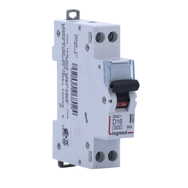 Bon Marché LEGRAND DNX3 Disjoncteur 16A Ph+N courbe D 6kA 230V - 406802