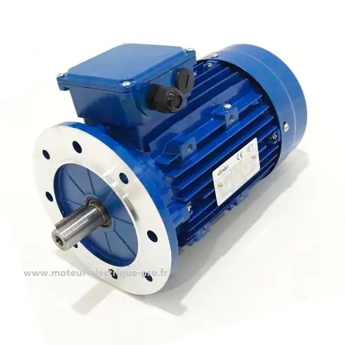 Moteur électrique triphasé 0.37 kW 1500 tr/min 380V B5 IE1 Nouveauté
