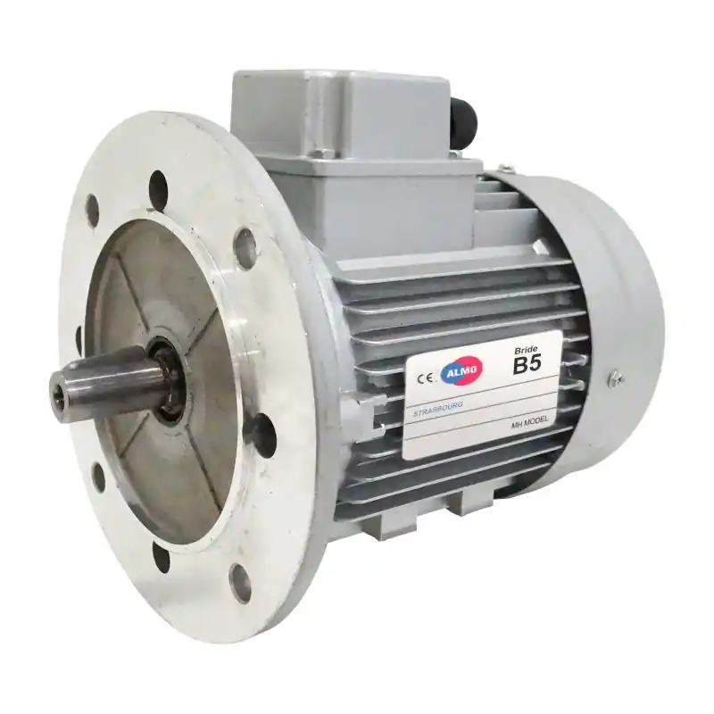 Offre Limitée Moteur électrique 2,2 kW 1500 tr/min 230/400V triphasé ALMO MH3100L4B5 - Bride B5 - Bobinage cuivre