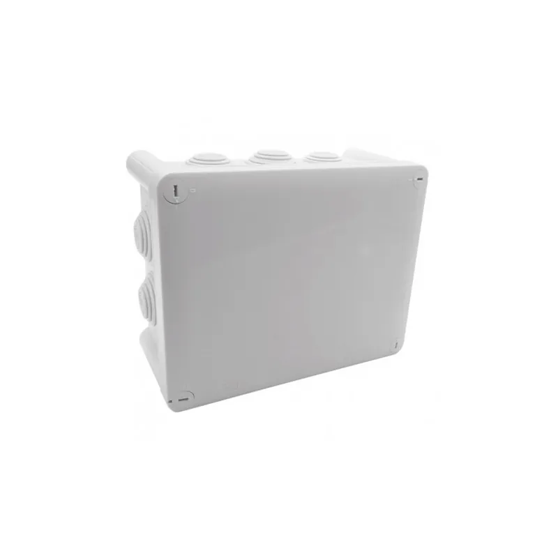 Legrand - Boîte de dérivation rectangulaire - 180x140x86 mm - fermeture 1/4 de tour - gris - Réf 094525 Réduction